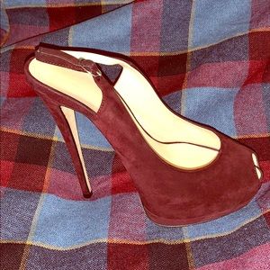***Authentic Giuseppe Zanotti Slingback Pumps****